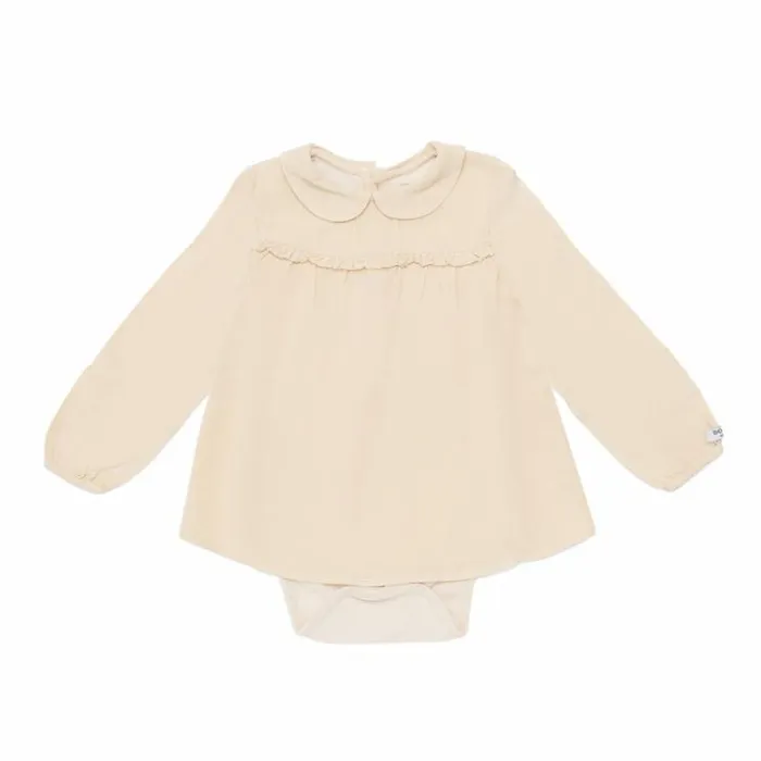 Donsje Amsterdam Bodysuits and Playsuits Baby Kaia Bodysuit Bright Almond