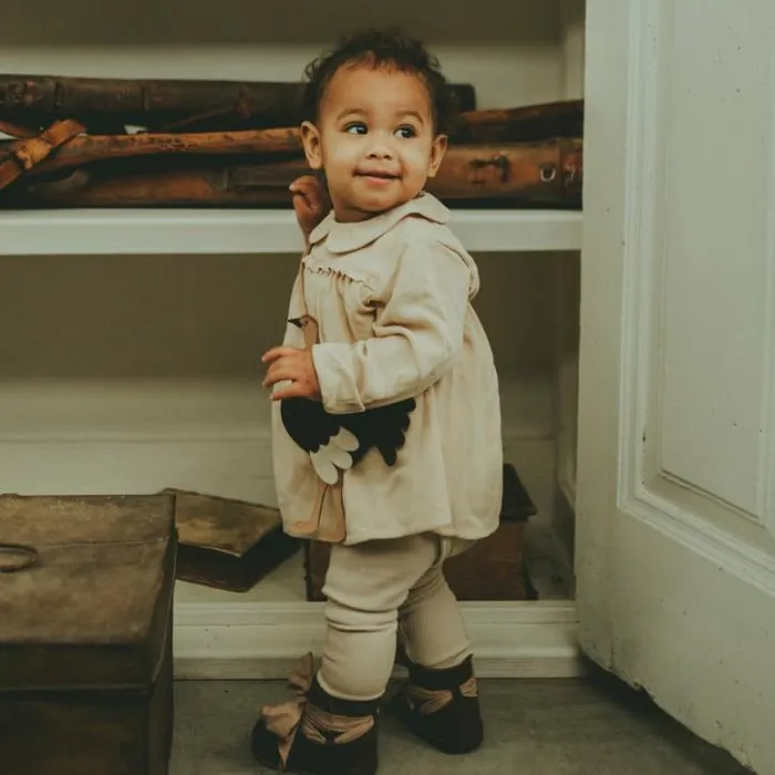 Donsje Amsterdam Bodysuits and Playsuits Baby Kaia Bodysuit Bright Almond