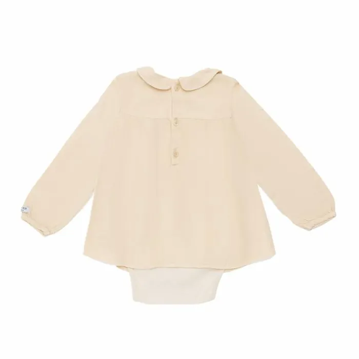 Donsje Amsterdam Bodysuits and Playsuits Baby Kaia Bodysuit Bright Almond