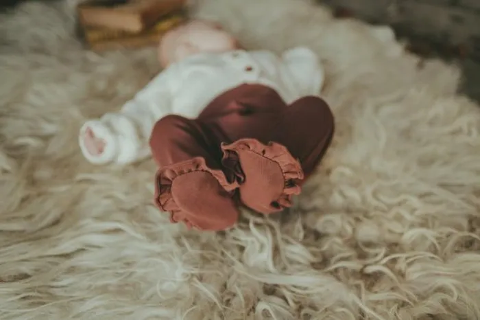 Donsje Amsterdam Bodysuits and Playsuits Baby Kone Onepiece Dark Clay