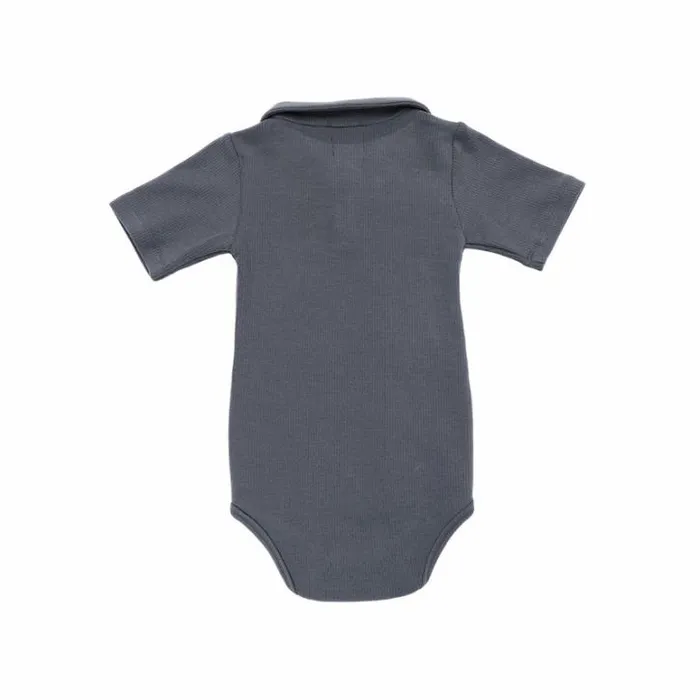 Donsje Amsterdam Bodysuits and Playsuits Baby Milo Bodysuit Dark Spruce