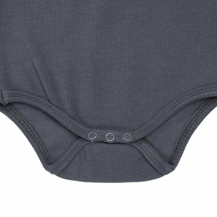 Donsje Amsterdam Bodysuits and Playsuits Baby Milo Bodysuit Dark Spruce
