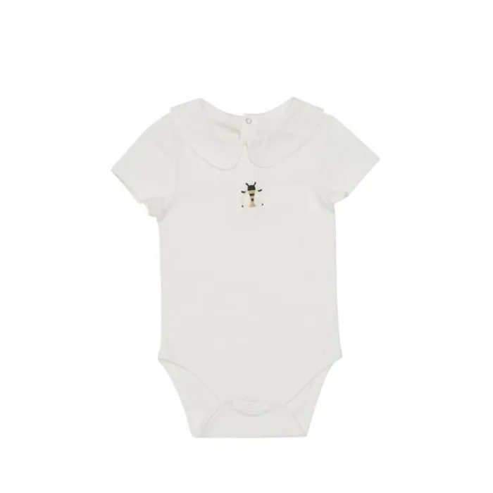 Donsje Amsterdam Bodysuits and Playsuits Baby Scott Bodysuit Off White