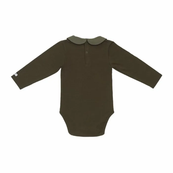 Donsje Amsterdam Bodysuits and Playsuits Baby Voda Bodysuit Forest Green