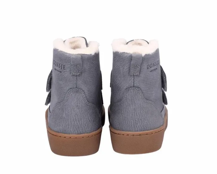Donsje Amsterdam Boots Boys Clenn Boots Petrol Leather