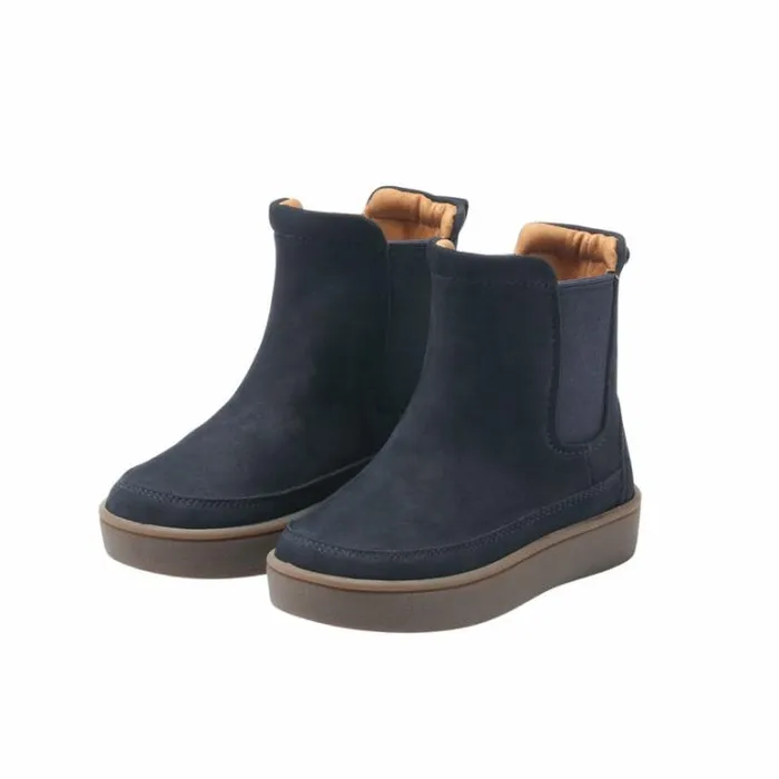 Donsje Amsterdam Boots Boys Ojeh Boots Navy Nubuck