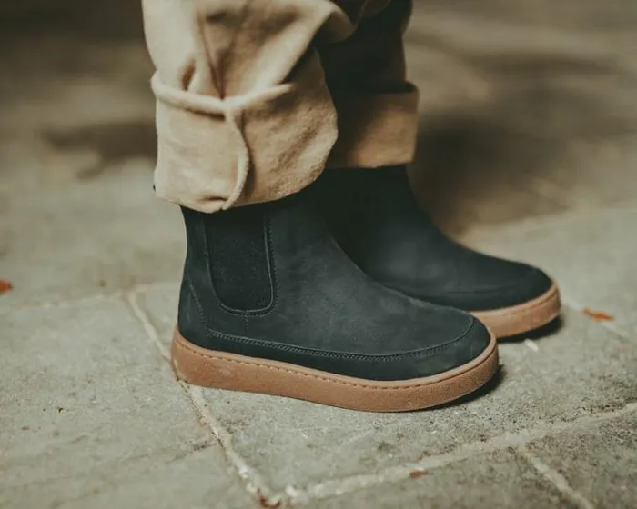 Donsje Amsterdam Boots Boys Ojeh Boots Navy Nubuck