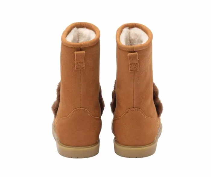 Donsje Amsterdam Boots Boys Wadudu Exclusive Boots Camel Betting Leather