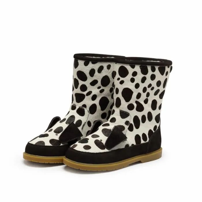 Donsje Amsterdam Boots Boys Wadudu Exclusive Boots Spotted Cow Hair