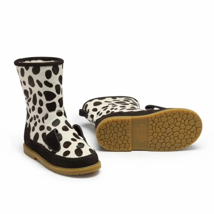 Donsje Amsterdam Boots Boys Wadudu Exclusive Boots Spotted Cow Hair