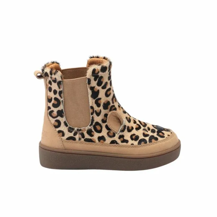 Donsje Amsterdam Boots Girls Thuru Exclusive Leopard Spotted Cow Hair