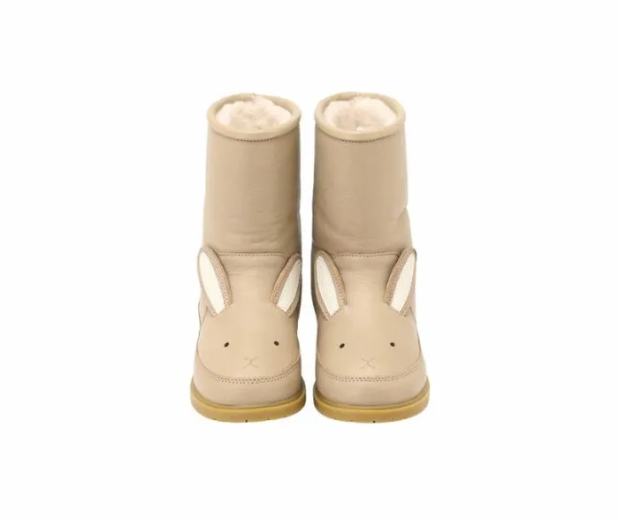 Donsje Amsterdam Boots Girls Wadudu Classic Boots Taupe Leather