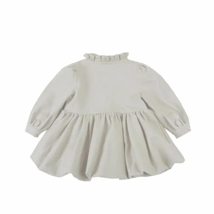 Donsje Amsterdam Dresses and Skirts Baby Dana Dress Misty Cream