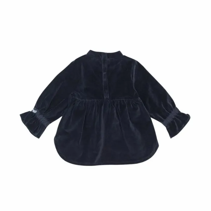 Donsje Amsterdam Dresses and Skirts Girls Beluze Dress Blue Marine