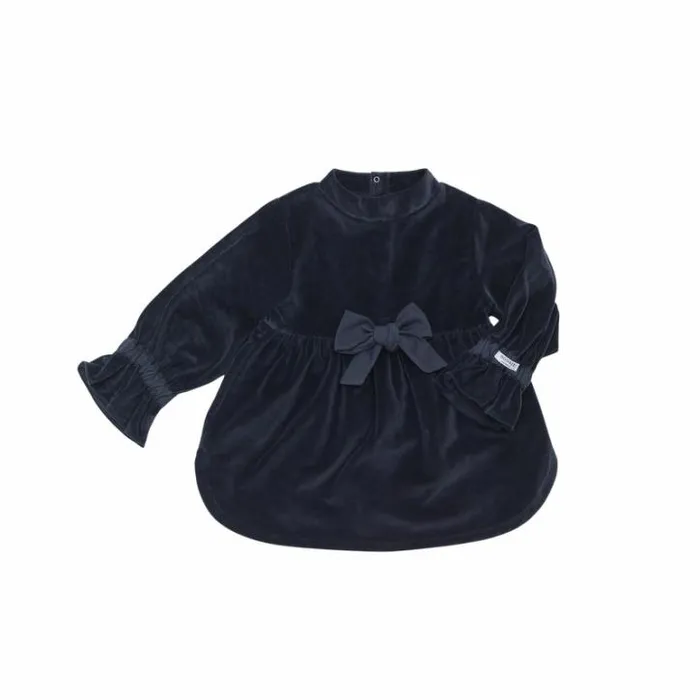 Donsje Amsterdam Dresses and Skirts Girls Beluze Dress Blue Marine