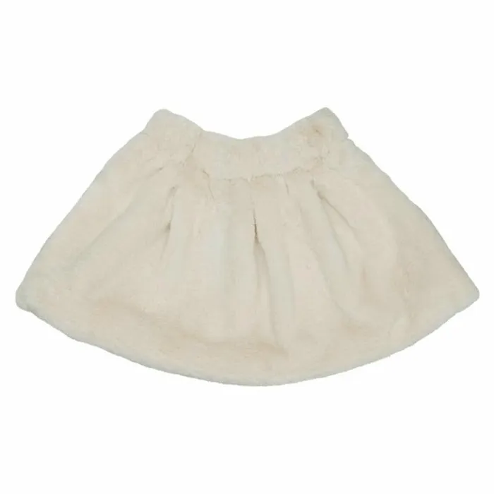Donsje Amsterdam Dresses and Skirts Girls Qisabelle Skirt Off White Teddy