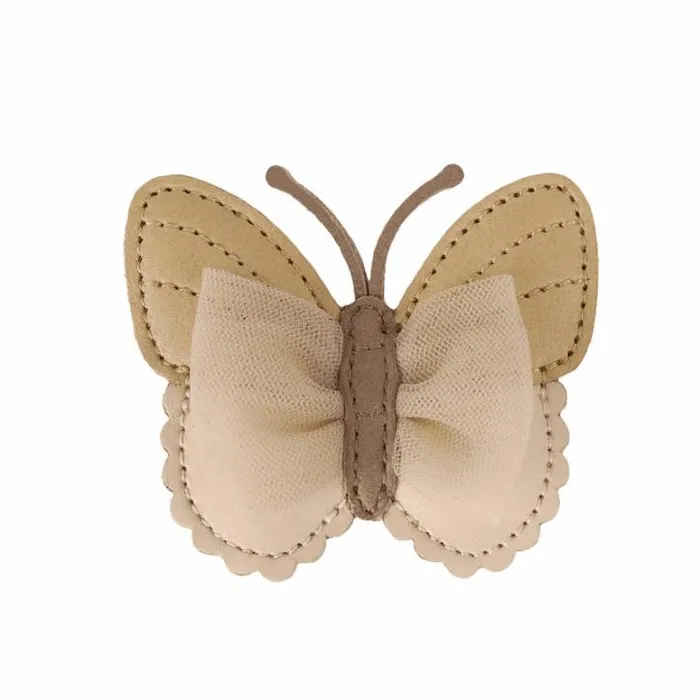 Donsje Amsterdam Hair Accessories Girls Qalja Clip Gold Metallic Nubuck