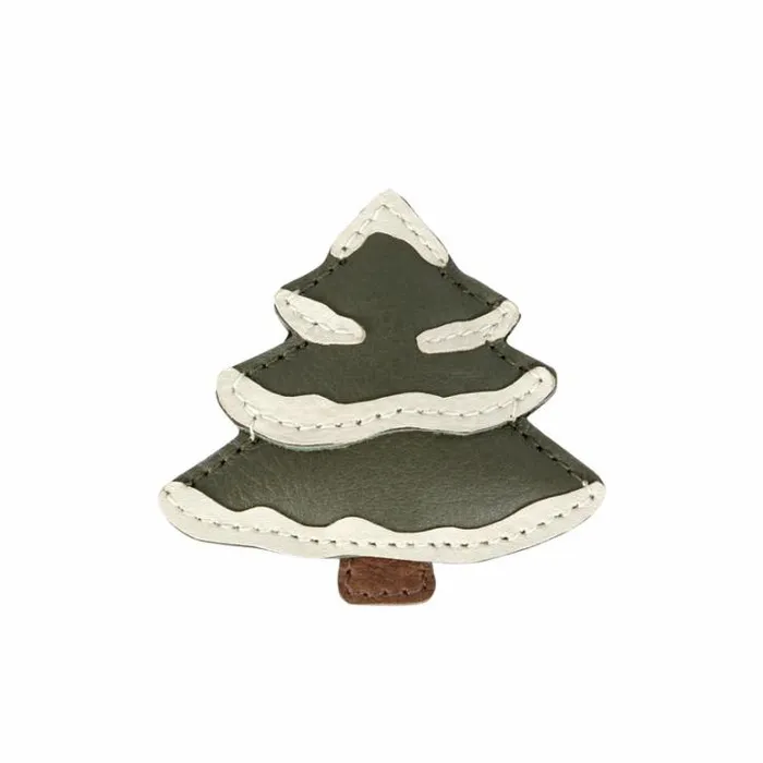 Donsje Amsterdam Hair Accessories Girls Wonda Hairclip Olive Leather