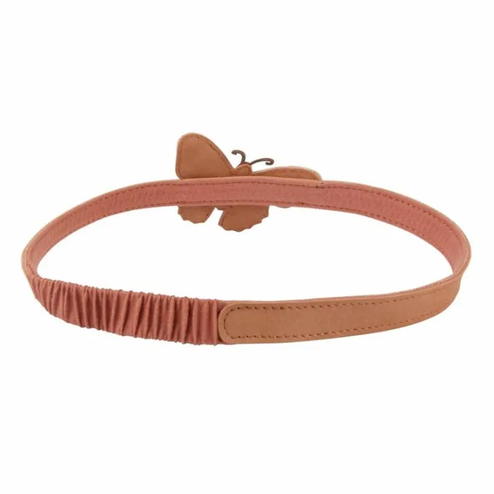 Donsje Amsterdam Hair Accessories Girls Zaza Headband Walnut Nubuck