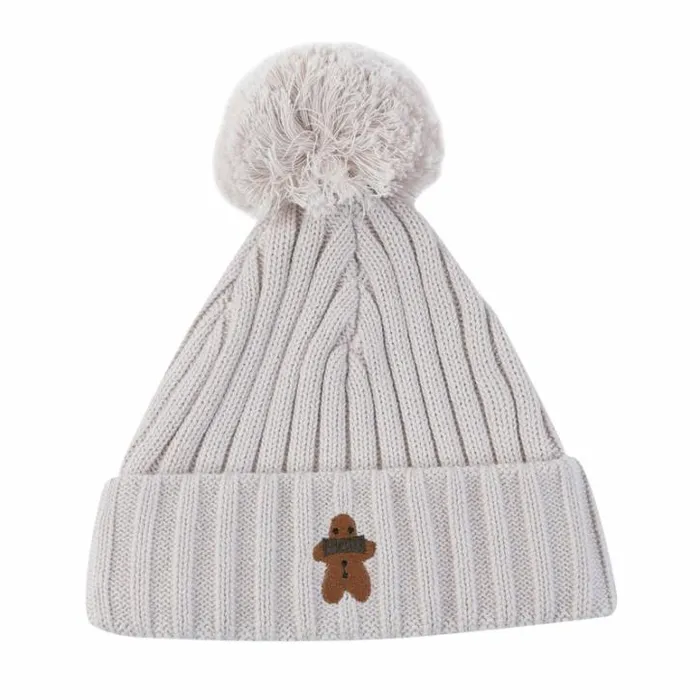 Donsje Amsterdam Hats and Mittens Girls Gissa Hat Blush White