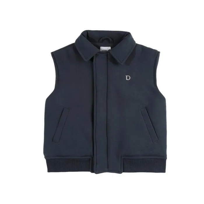 Donsje Amsterdam Jackets and Gilets Baby Druun Gilet Stone Grey