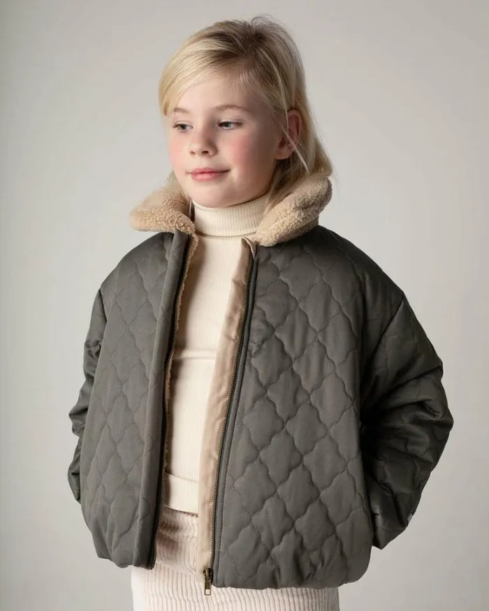 Donsje Amsterdam Jackets and Gilets Boys Esber Jacket Thyme