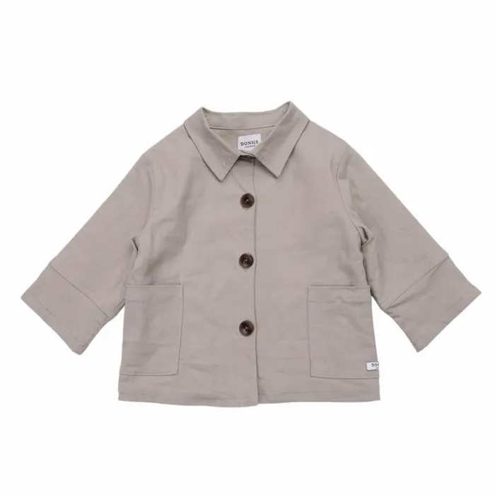 Donsje Amsterdam Jackets and Gilets Boys Sasha Jacket Goose Grey