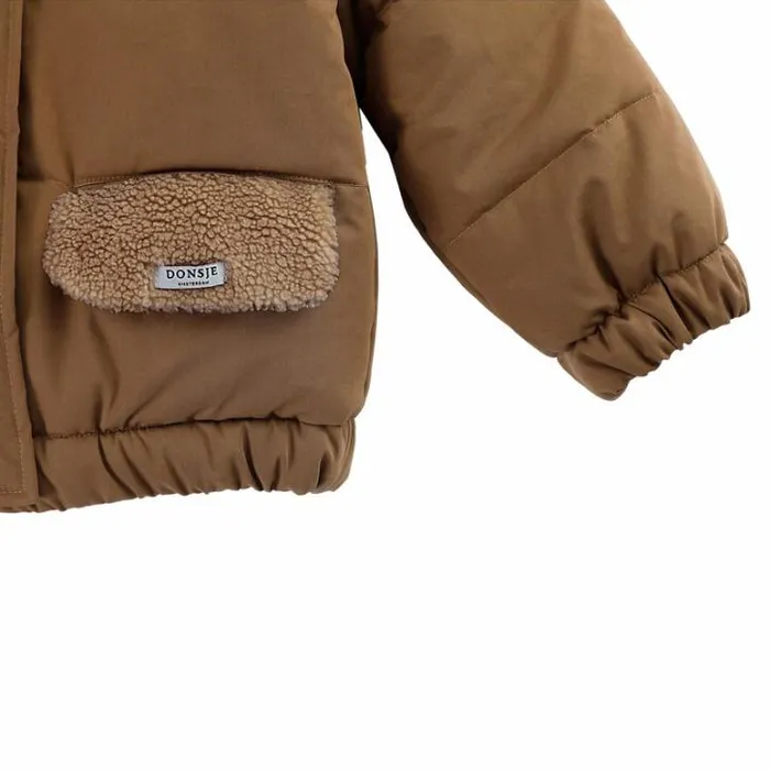 Donsje Amsterdam Jackets and Gilets Boys Wander Jacket Praline