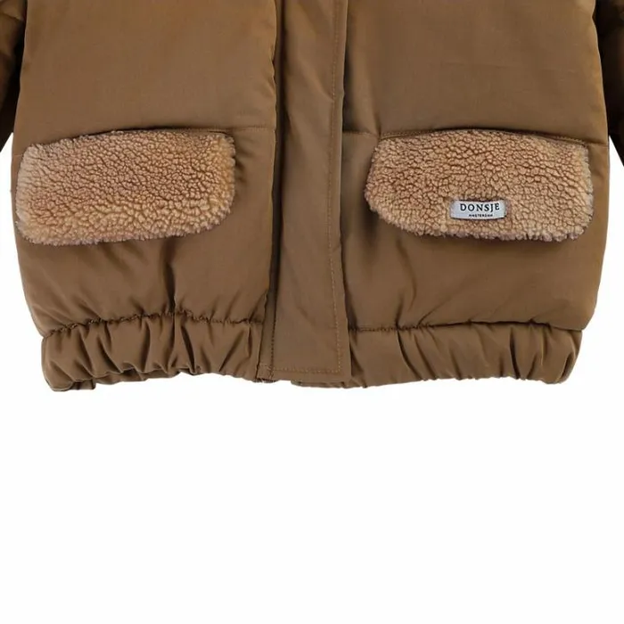 Donsje Amsterdam Jackets and Gilets Boys Wander Jacket Praline