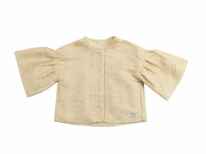 Donsje Amsterdam Jackets and Gilets Girls Leoniek Jacket Sand