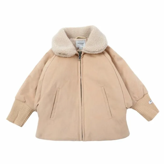 Donsje Amsterdam Jackets and Gilets Girls Mala Jacket Light Copper
