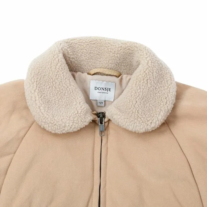 Donsje Amsterdam Jackets and Gilets Girls Mala Jacket Light Copper
