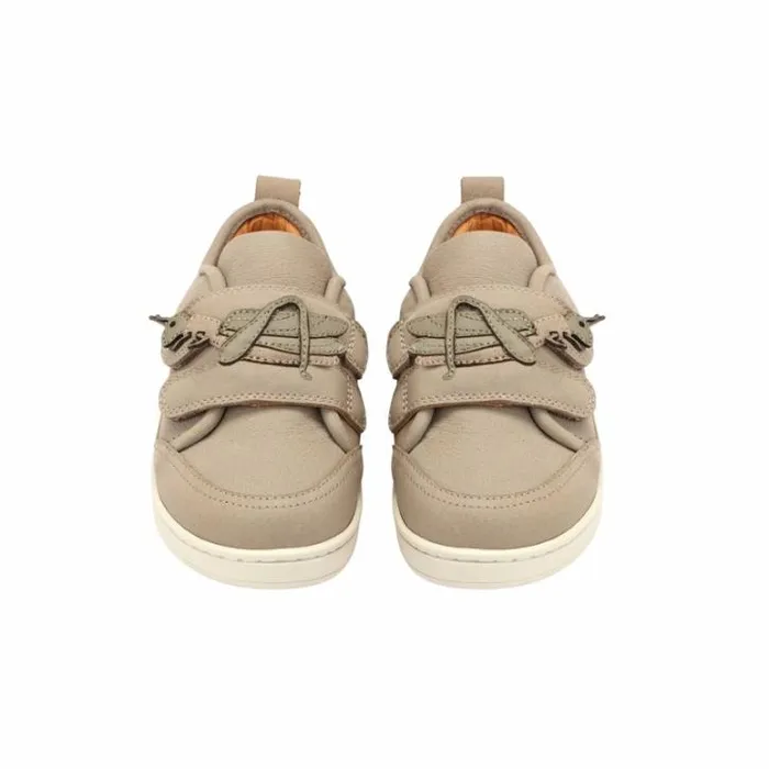 Donsje Amsterdam Low Shoes Boys Kien Sneakers Vintage Grey Leather