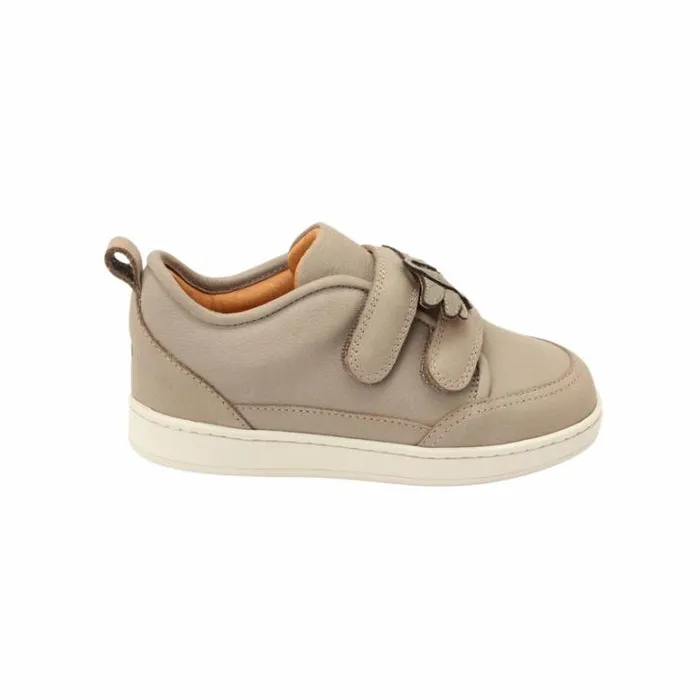 Donsje Amsterdam Low Shoes Boys Kien Sneakers Vintage Grey Leather