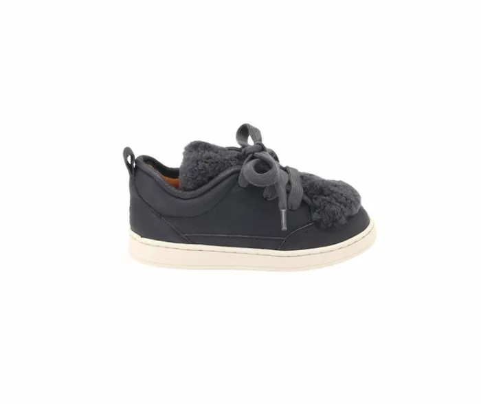 Donsje Amsterdam Low Shoes Boys Sandor Sneakers Navy Leather