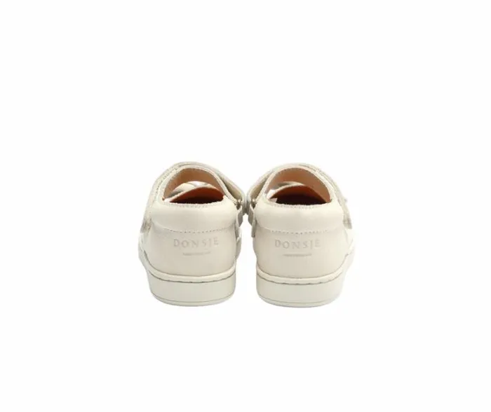 Donsje Amsterdam Low Shoes Girls Angielle Ballerinas Cream Leather