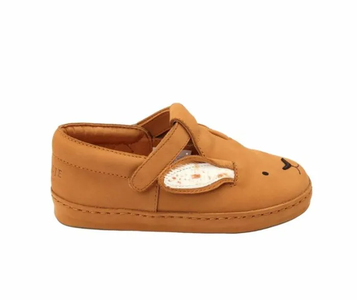Donsje Amsterdam Low Shoes Girls Xan Exclusive Shoes Toffee Nubuck