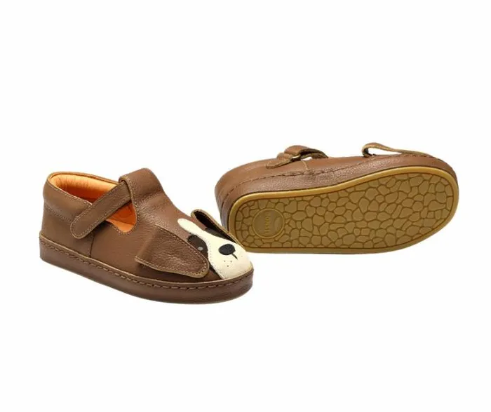 Donsje Amsterdam Low Shoes Girls Xan Special Shoes Biscuit Leather