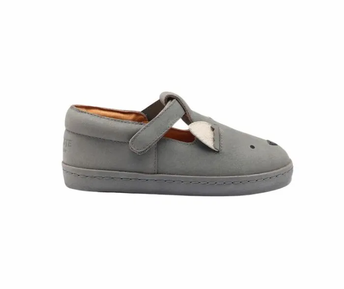 Donsje Amsterdam Low Shoes Girls Xan Special Shoes Mist Leather