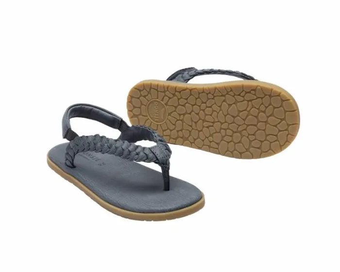 Donsje Amsterdam Sandals Boys Jackson Petrol Leather