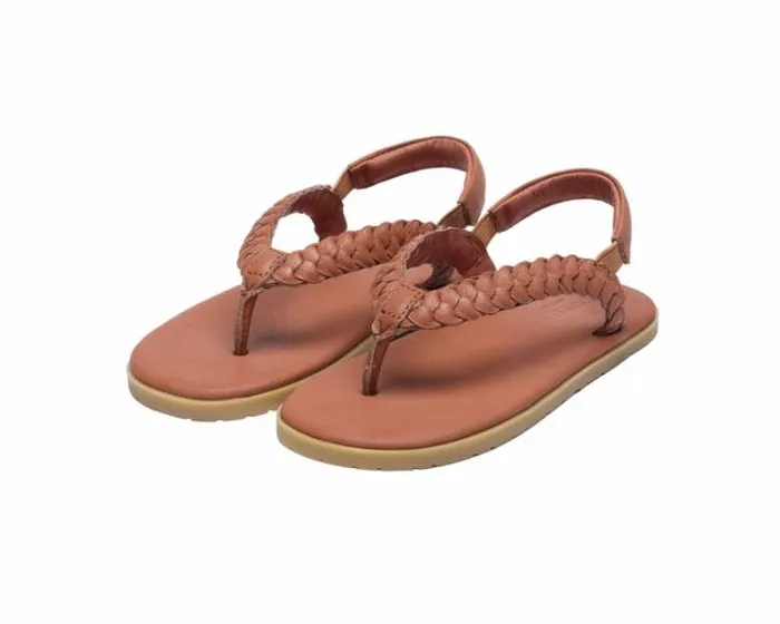 Donsje Amsterdam Sandals Boys Jackson Walnut Leather