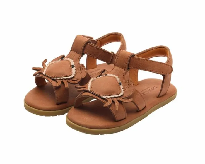 Donsje Amsterdam Sandals Boys Lee Sea Walnut Leather