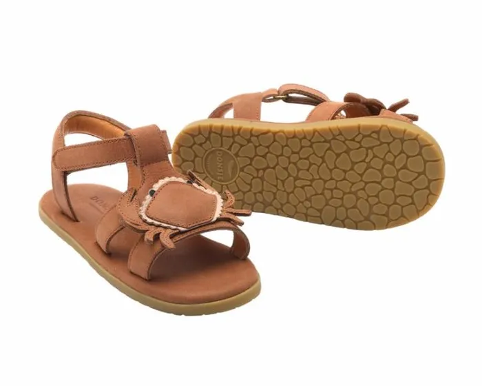 Donsje Amsterdam Sandals Boys Lee Sea Walnut Leather