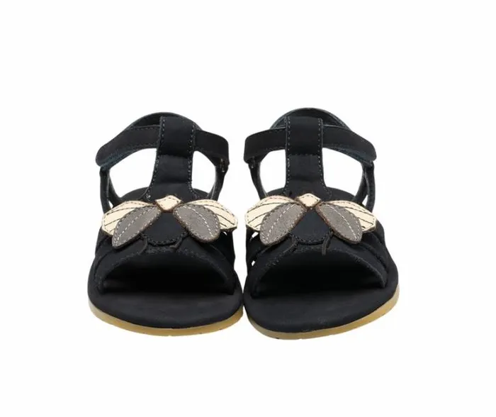 Donsje Amsterdam Sandals Girls Iles Sky Sandals Navy Nubuck