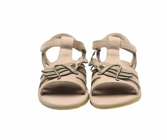 Donsje Amsterdam Sandals Girls Iles Sky Sandals Vintage Grey Leather