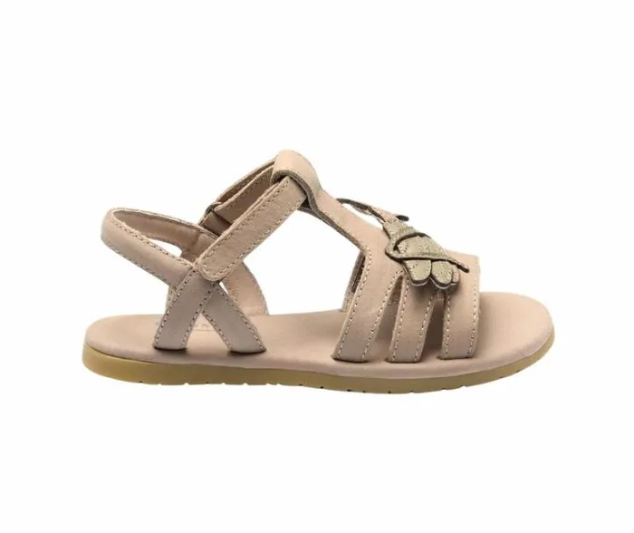 Donsje Amsterdam Sandals Girls Iles Sky Sandals Vintage Grey Leather