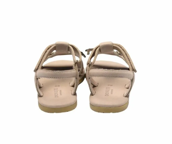 Donsje Amsterdam Sandals Girls Iles Sky Sandals Vintage Grey Leather