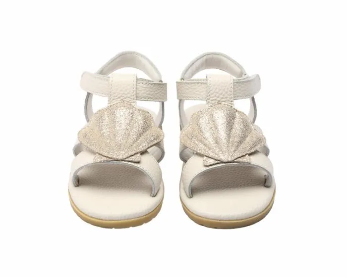 Donsje Amsterdam Sandals Girls Lee Sea Off White Leather
