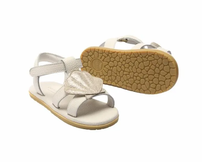 Donsje Amsterdam Sandals Girls Lee Sea Off White Leather