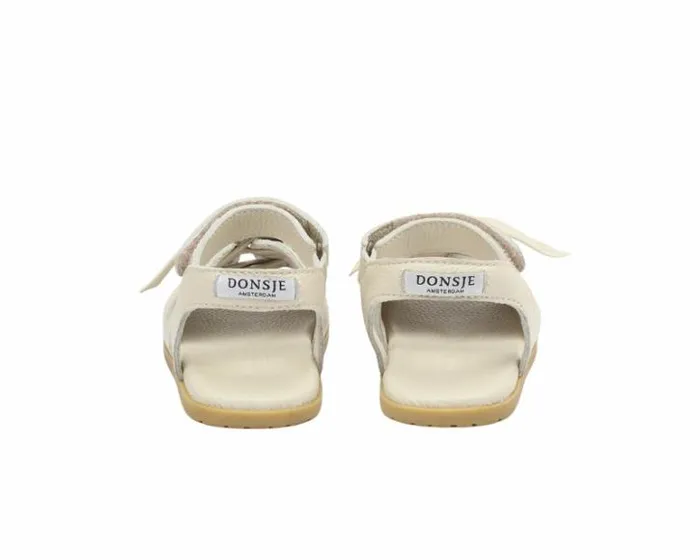 Donsje Amsterdam Sandals Girls Naru Off White Leather